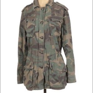 free people camo jacket